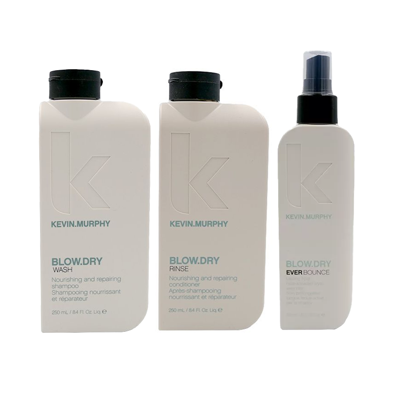 Kevin Murphy Mini rytuał regenerująco-podkreślający skręt: szampon 250ml + odżywka 250ml + termoaktywny spray podkreślający skręt 150ml