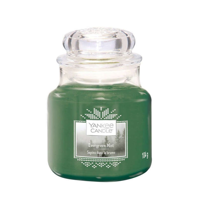 Yankee Candle | Świeczka zapachowa - evergreen mist 104g