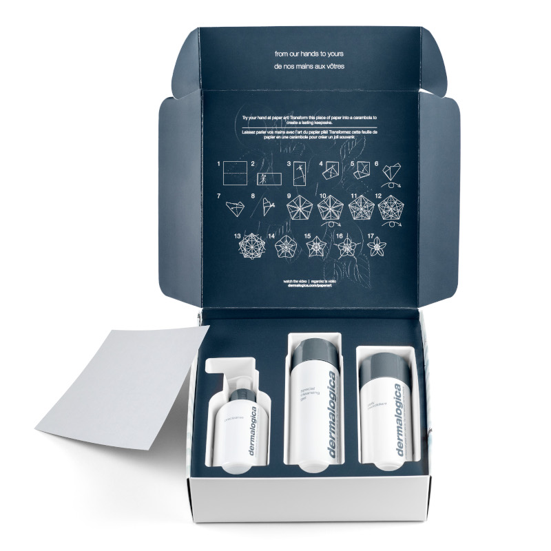 Dermalogica Your Best Cleanse And Glow | Zestaw oczyszczająco-rozświetlający: lekki olejek oczyszczający 150ml + żel do mycia twarzy 250ml + enzymatyczny puder ryżowy 74g