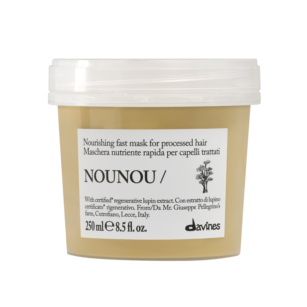 Davines Nounou | Odbudowująca maska do włosów suchych i zniszczonych 250ml