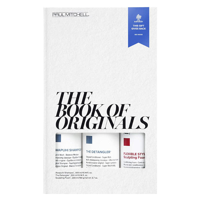 Paul Mitchell The Book of Originals | Zestaw pielęgnacyjno-stylizacyjny do włosów: szampon 300ml + odżywka 300ml + pianka  zwiększająca objętość 200ml