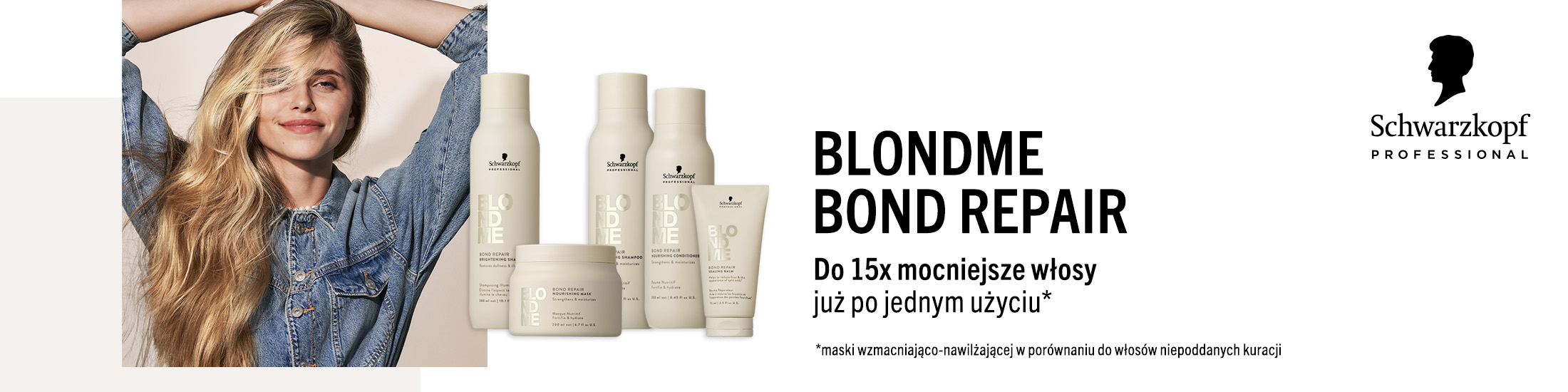 Schwarzkopf BlondMe Bondfinity | Głęboko regenerujący olejek  do włosów blond i rozjaśnianych 50ml