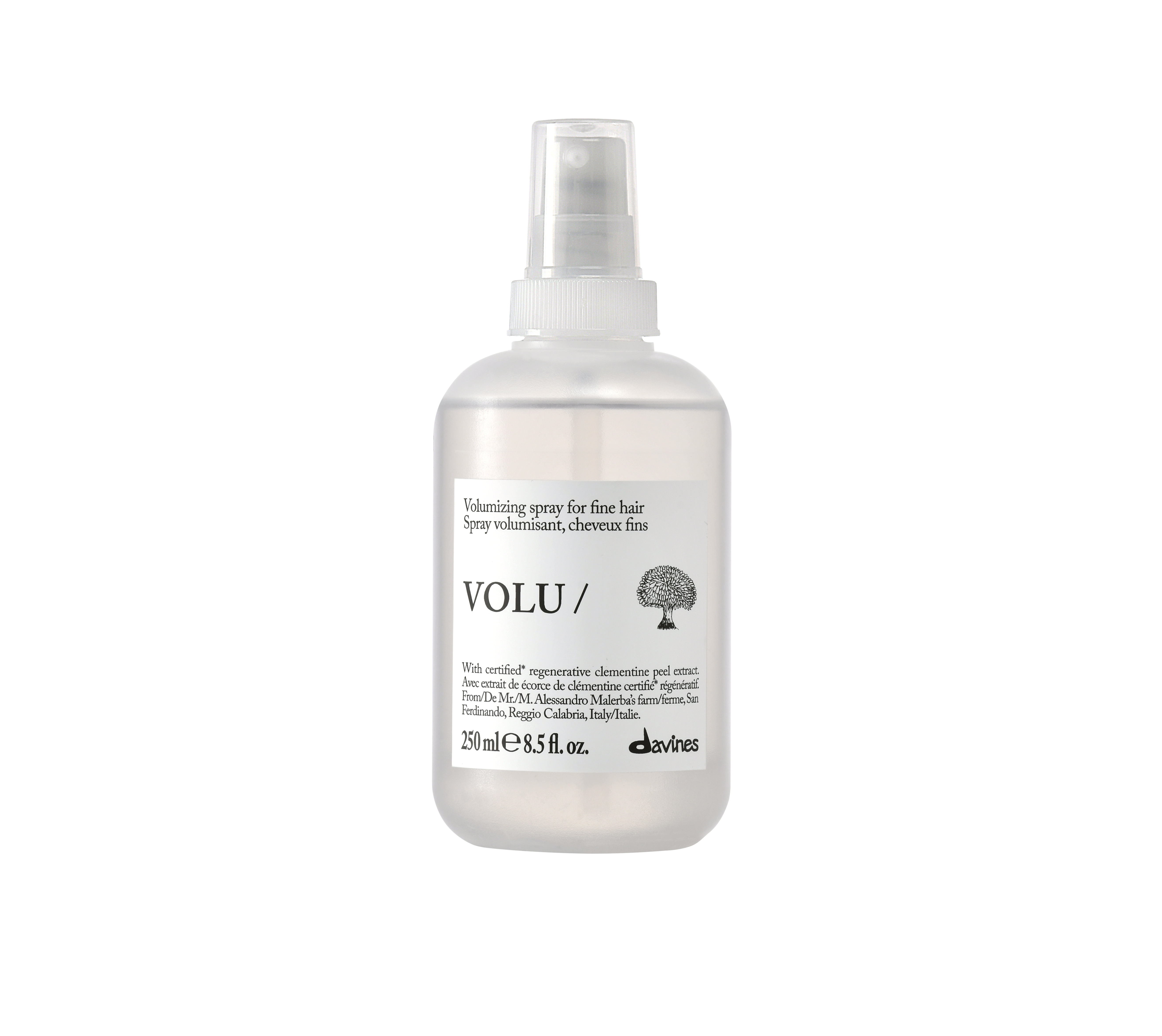 Davines Volu | Mgiełka nadająca objętość do włosów cienkich i wiotkich 250ml