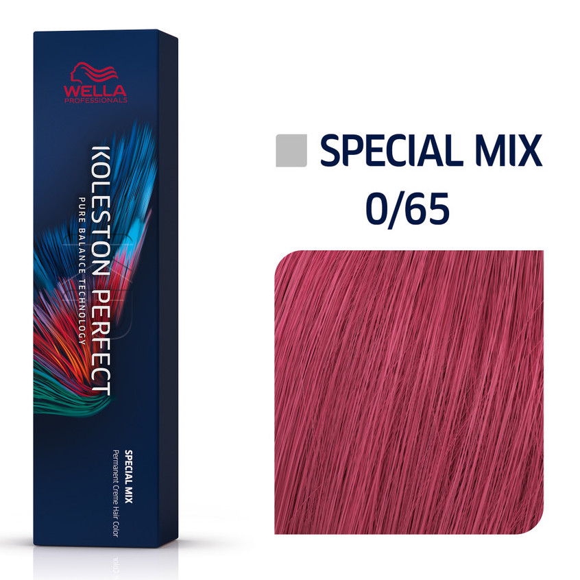 Wella Koleston Perfect ME+ | Trwała farba do włosów Special Mix 0/65 60ml