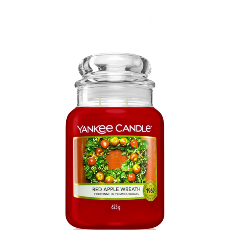 Yankee Candle | Świeczka zapachowa - Red Apple Wreath 623g