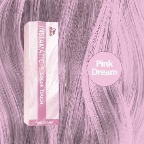 Wella Color Touch Instamatic | Bezamoniakowa półtrwała farba do włosów - Pink Dream 60ml