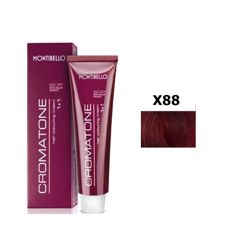 Montibello CromaXtrem | Trwała farba do włosów - kolor X88 intensywny purpurowy 60ml