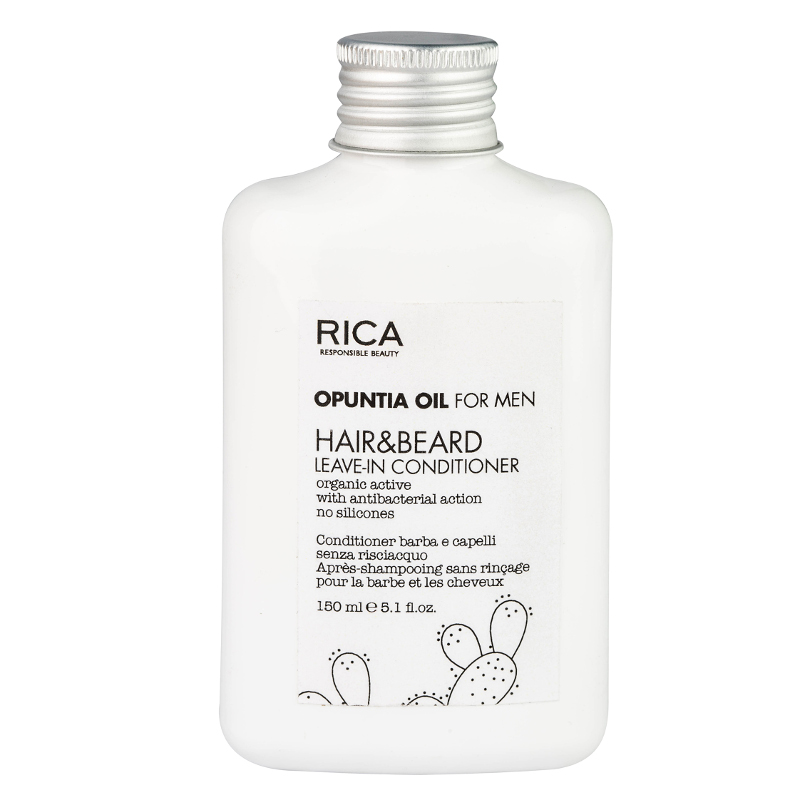 Rica Opuntia Oil for Men Hair & Beard | Odżywka nawilżająca do włosów i brody 150ml