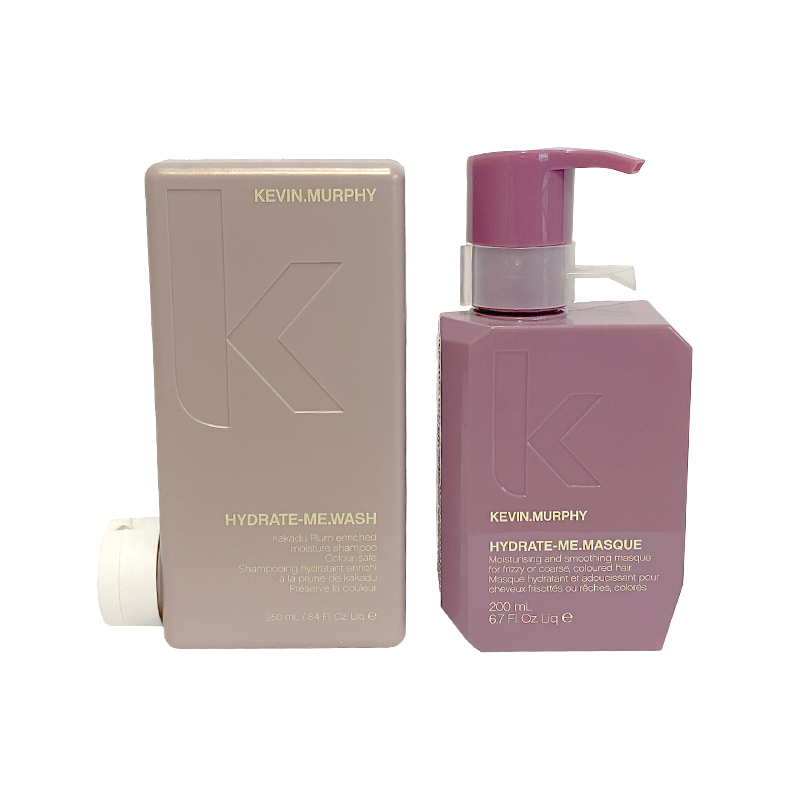 Kevin Murphy Hydrate-Me | Zestaw do włosów suchych i odwodnionych: szampon 250ml + maska 200ml