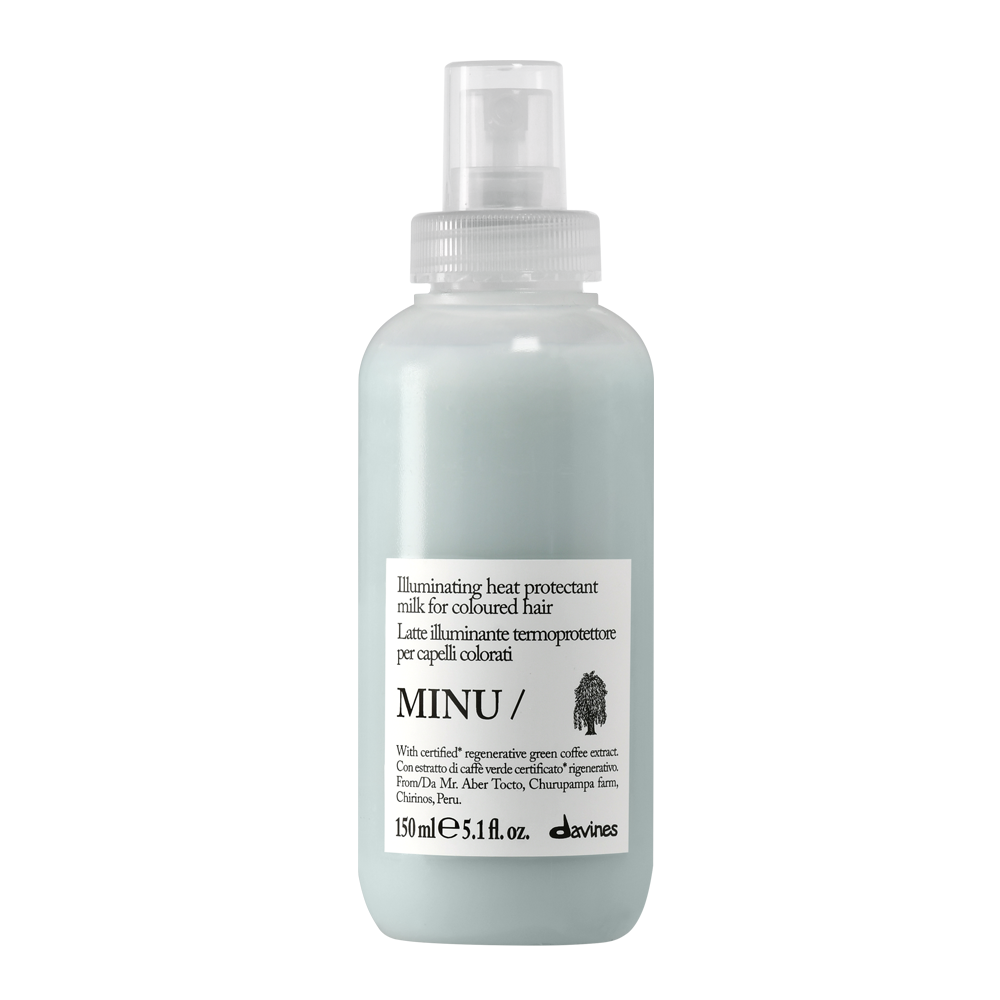 Davines Minu | Mleczko Color Glow rozświetlające i termoochronne do włosów koloryzowanych 150ml