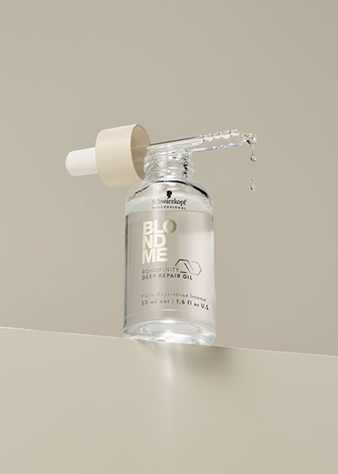 Schwarzkopf BlondMe Bondfinity | Głęboko regenerujący olejek  do włosów blond i rozjaśnianych 50ml