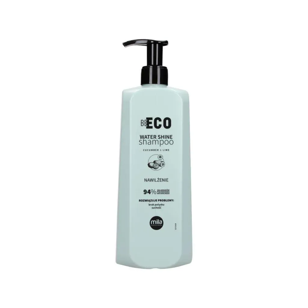Mila Be Eco Water Shine | Nawilżający szampon do włosów suchych i matowych 900ml