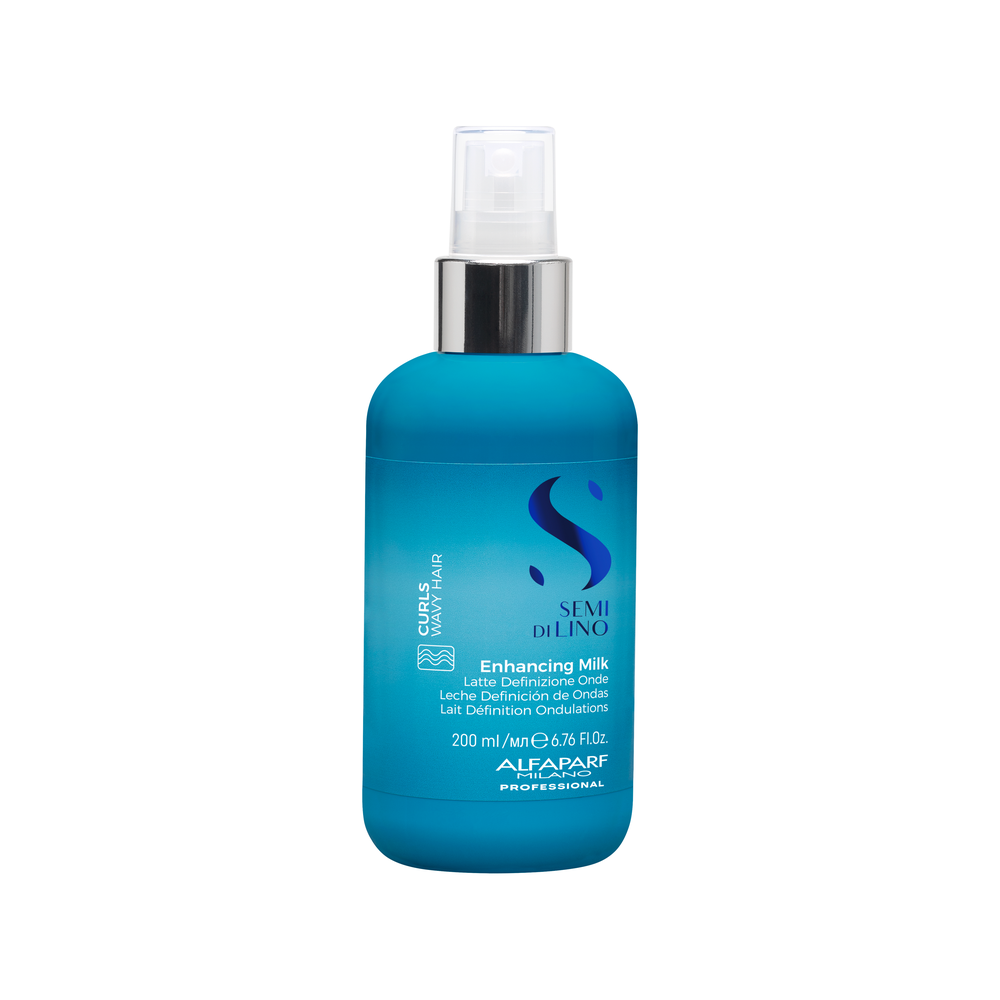 Alfaparf Semi di Lino Curls Enhancing | Mleczko podkreślające skręt do włosów kręconych i falowanych 200ml