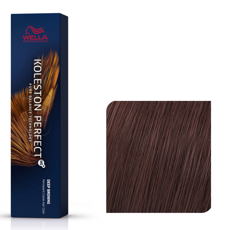 Wella Koleston Perfect ME+ | Trwała farba do włosów 5/75 60ml