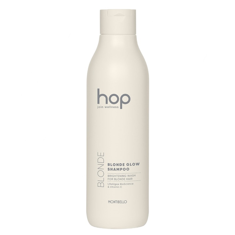 Montibello HOP Blonde Glow | Rozświetlający szampon do włosów blond 1000ml