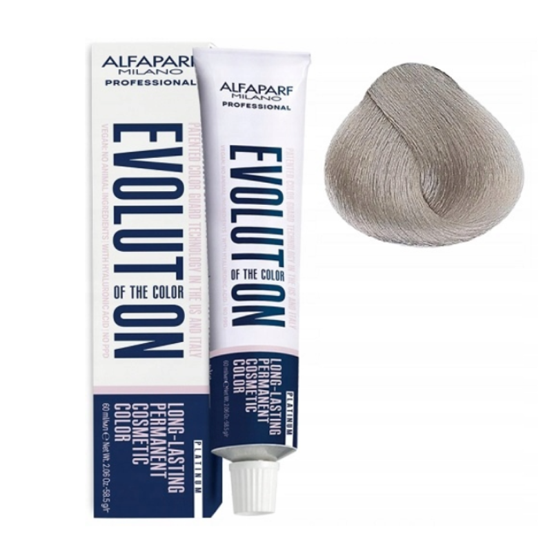 Evolution of the Color Cube | Trwała farba do włosów - kolor 11.11 super rozjaśniający intensywny popielaty blond 60ml