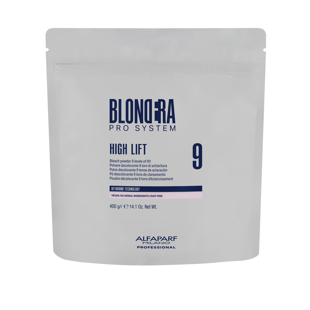 Alfaparf Blondera High Lift | Biały bezpyłowy puder rozjaśniający do 9 tonów 400g