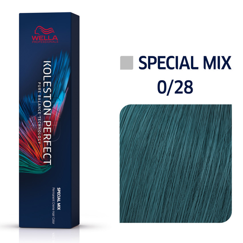 Wella Koleston Perfect ME+ | Trwała farba do włosów Special Mix 0/28 60ml