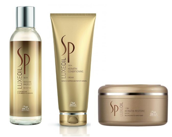 Wella SP Luxe Oil Zestaw regenerujący | Szampon 200ml + Odżywka 200ml + Maska 150ml