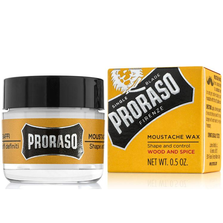 Proraso Wood and Spice | Wosk do wąsów 15ml