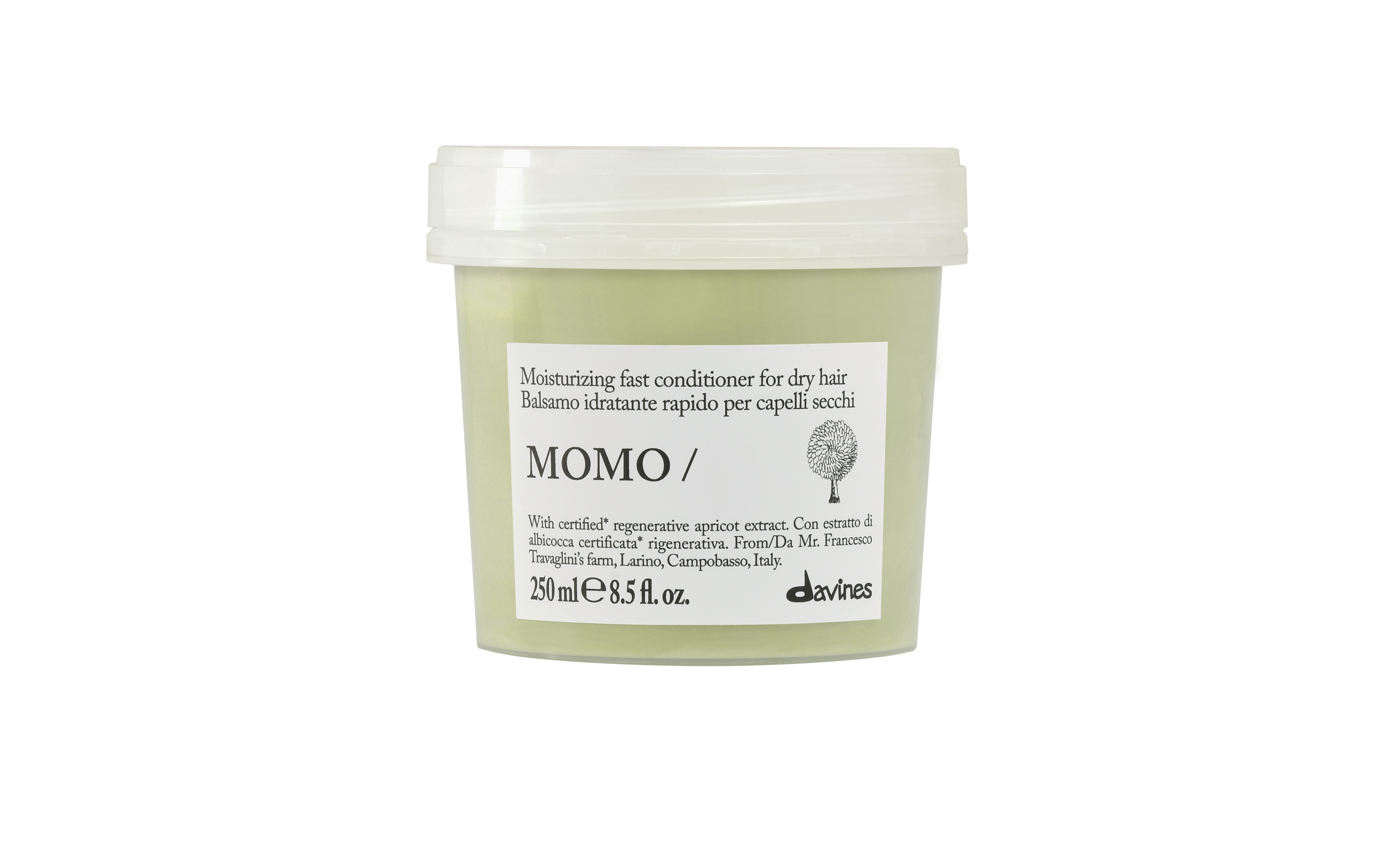 Davines Momo | Nawilżająca odżywka do włosów suchych i odwodnionych 250ml