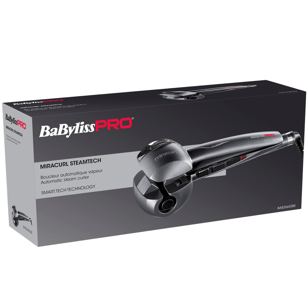 BaBylissPRO MiraCurl SteamTech | Urządzenie do kręcenia loków z utrwaleniem parowym