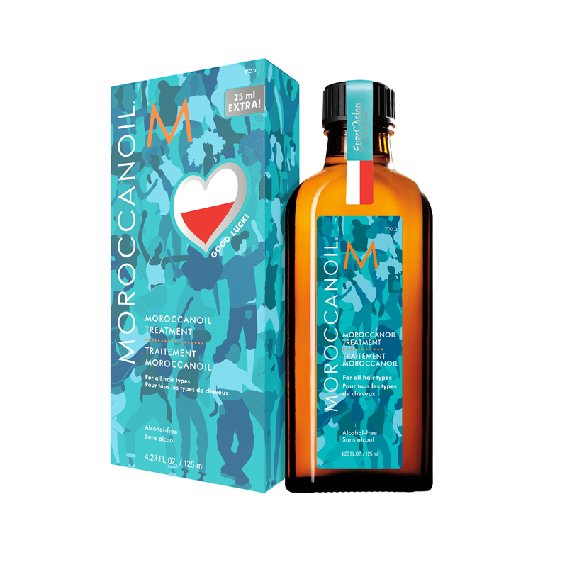 MoroccanOil Treatment | Naturalny olejek arganowy do każdego rodzaju włosów 100ml - edycja limitowana Eurowizja 2024 