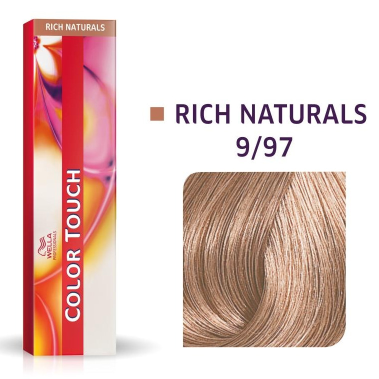 Wella Color Touch 9/97 | Bezamoniakowa półtrwała farba do włosów 9/97 60ml