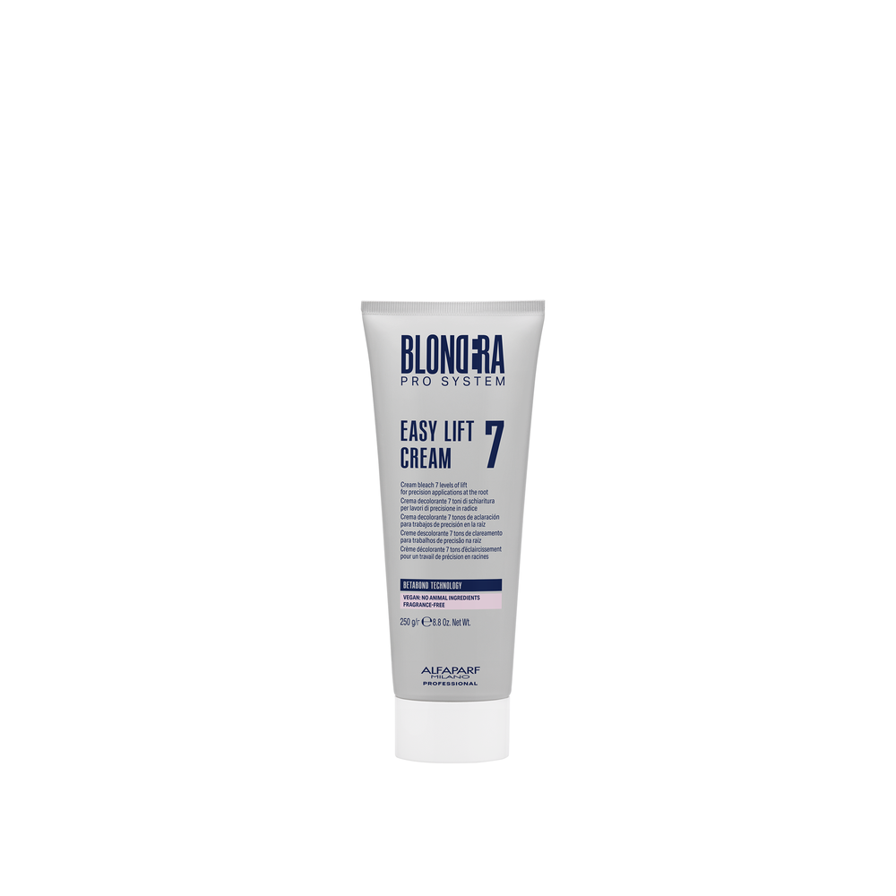Alfaparf Blondera Easy Lift Cream | Biały krem rozjaśniający do włosów do 7 tonów 250g