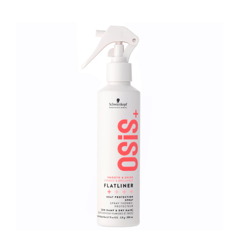 Schwarzkopf Osis Flatliner | Termoochronny spray ułatwiający prostowanie włosów 200ml