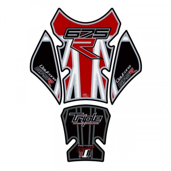 Motografix Triumph Daytona 675 R 3D Gel Tank Pad Protector TT022RJ