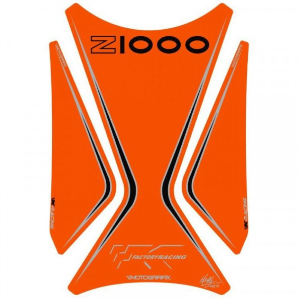 Motografix Kawasaki Z 1000 2003-2009 3D Gel Tank Pad Protector TK022O