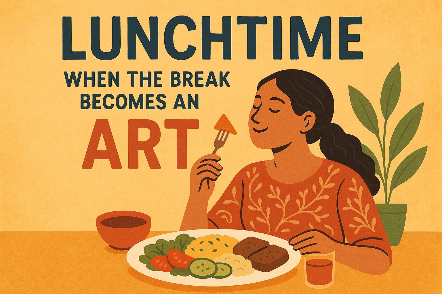 Lunchtime: When the Break Becomes an Art