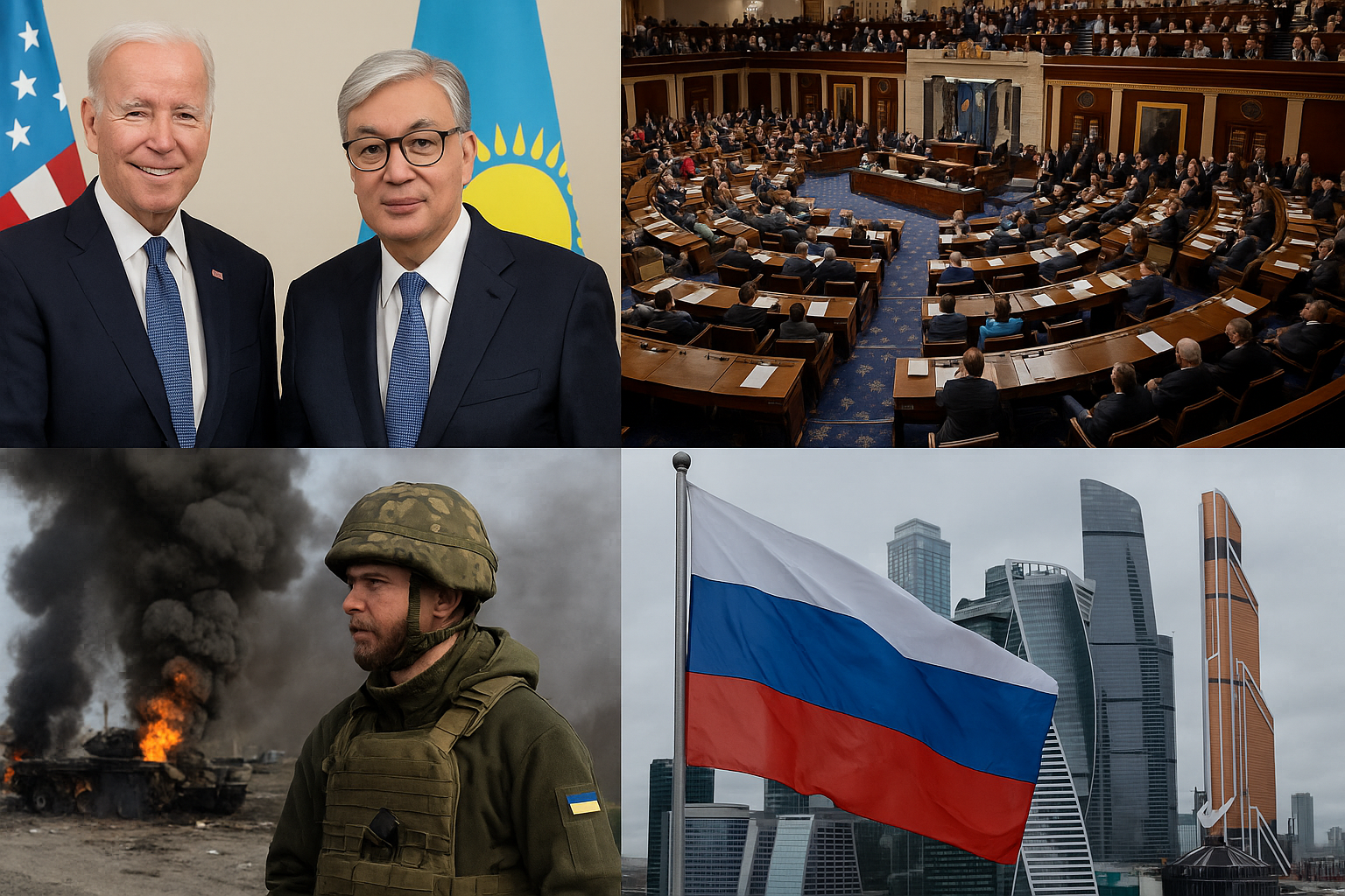 US-Kazakhstan Strategic Deals, US Senate Ends Shutdown, Ukraine Conflict & Russian Assets