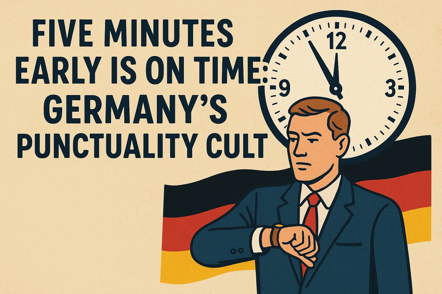 Five Minutes Early is On Time: Germany's Punctuality Cult