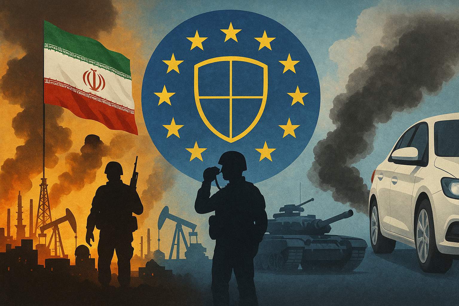 Middle East Tensions, EU Defense Strategy, Combustion Engine Debate