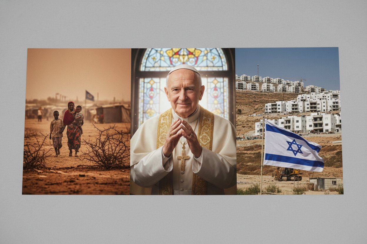 Pope Leo XIV's Christmas Message, Sudan Crisis, Israel's Settlement Plans
