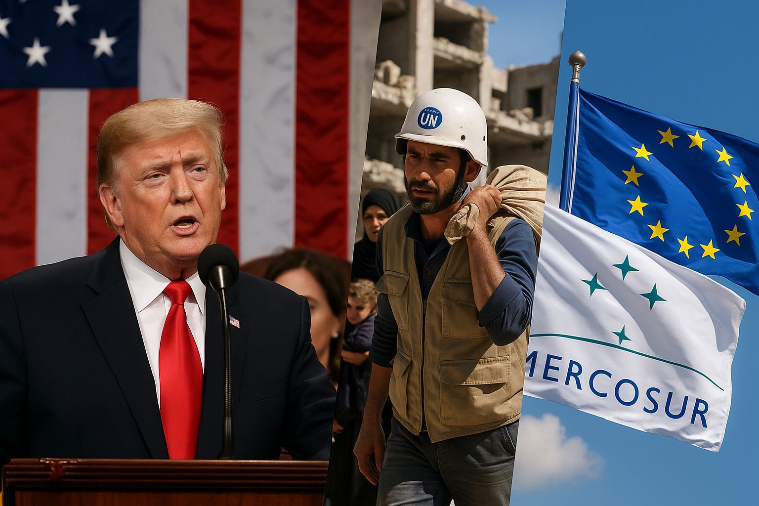 Trump's State of the Union, Aid Organizations in Palestine, Mercosur-EU Deal Progress