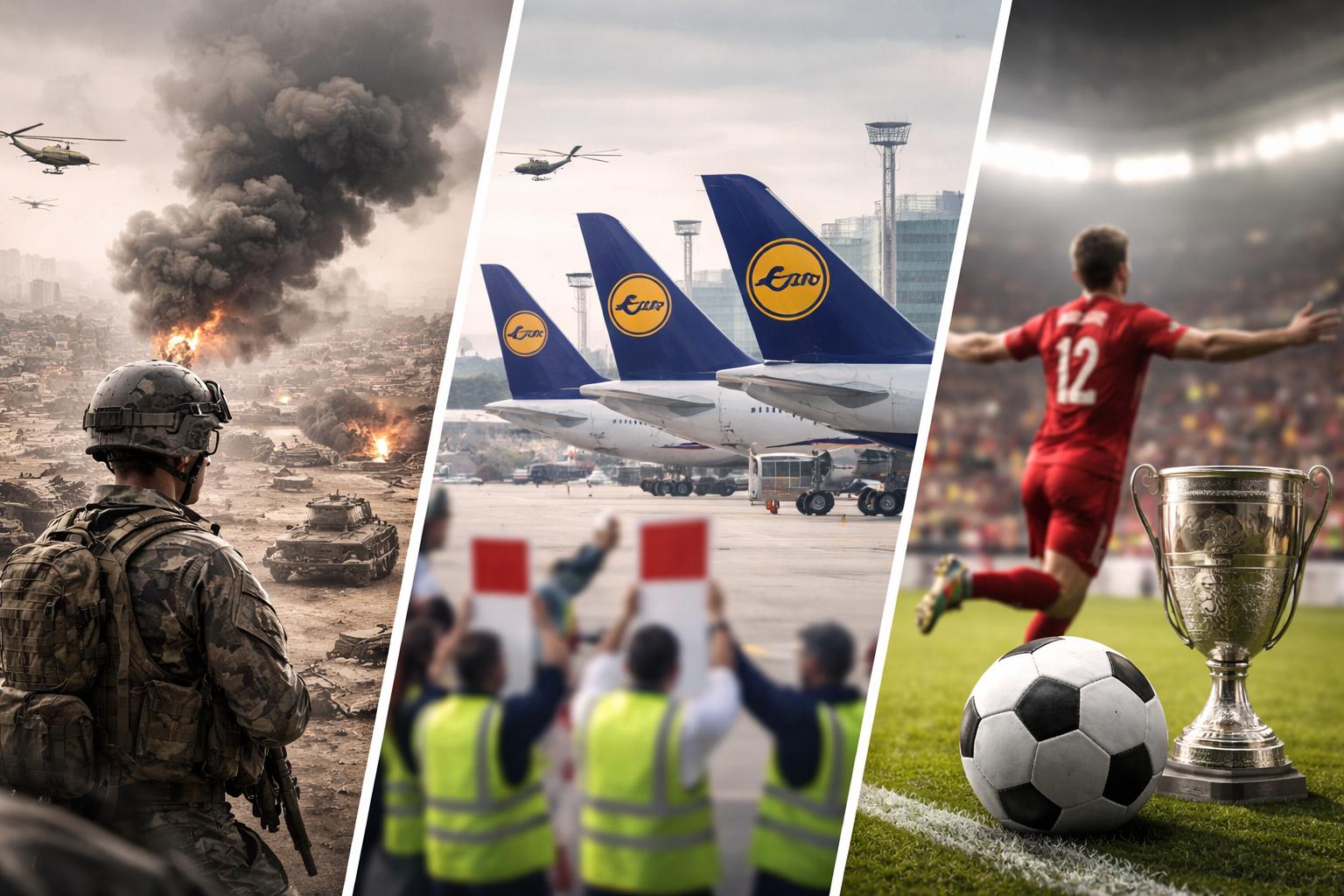 Middle East Tensions, Lufthansa Strike, Bundesliga History