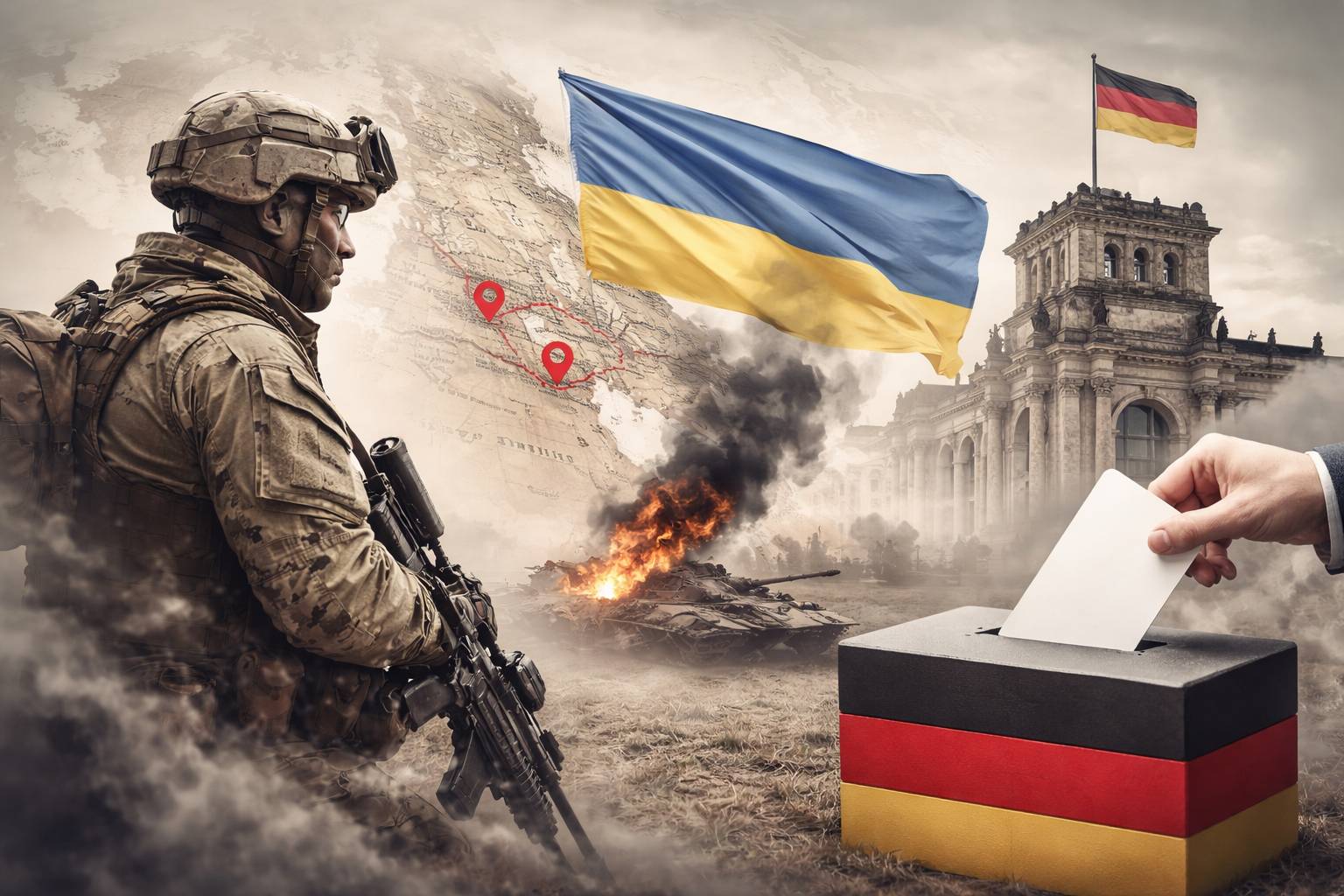 Middle East Tensions, Ukraine War, FDP Leadership Bid