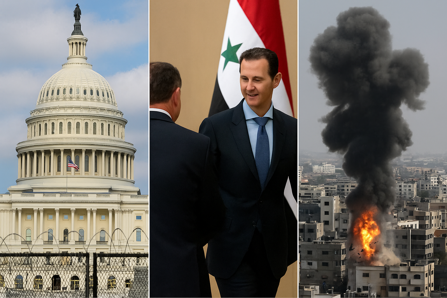 US Government Reopening, Syrian President Visit, Gaza Tensions Persist