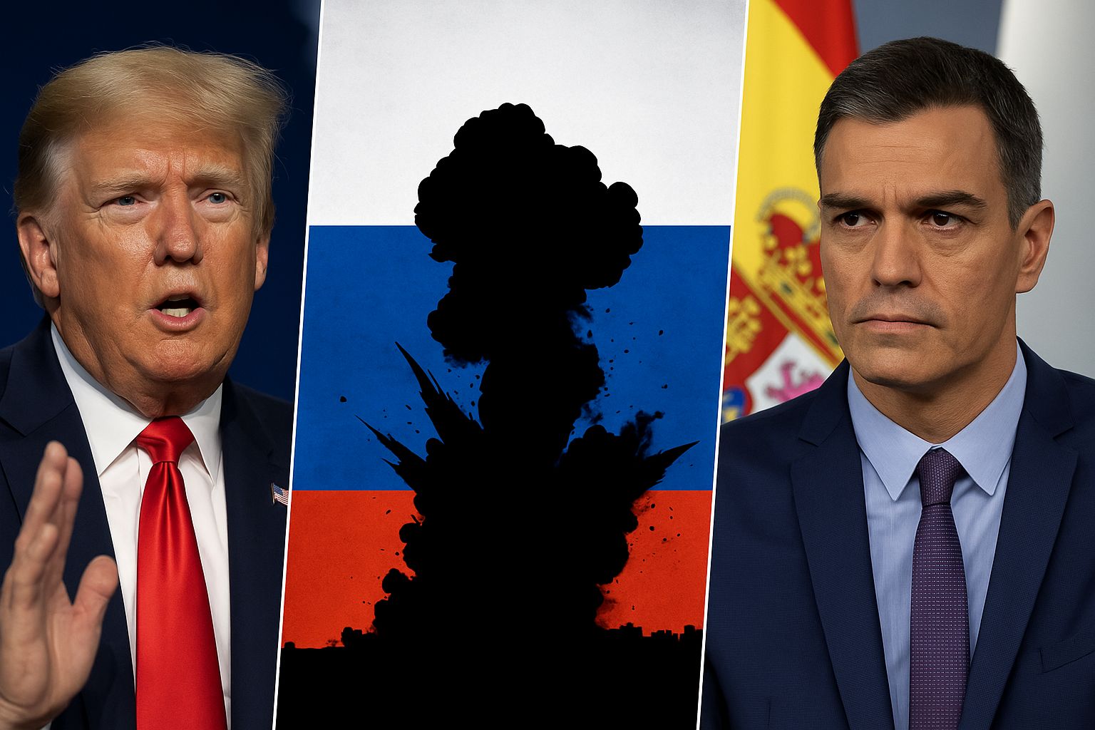 Trump's Warnings, Russia's Offensive, and Spanish Political Dynamics