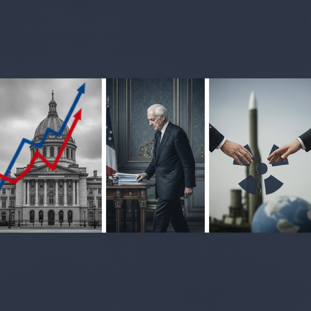 France's Budget Tensions, Jack Lang's Departure, New START Lapse