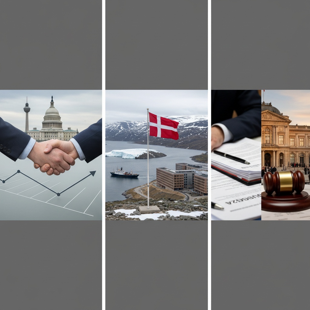 US-Iran Tensions Ease, Denmark Strengthens Greenland, France Debates Budget