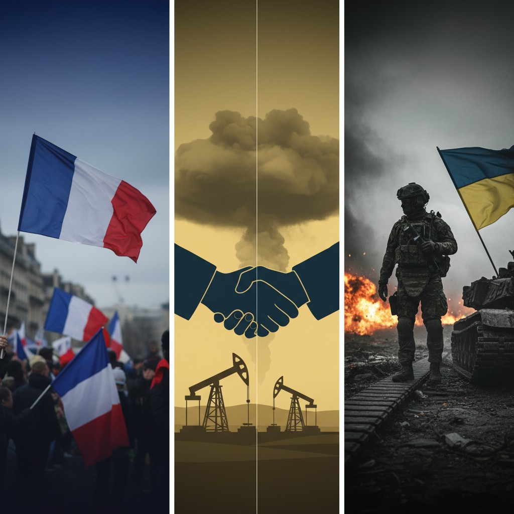French Government 49.3, US-Iran Tensions, Ukraine War Escalates