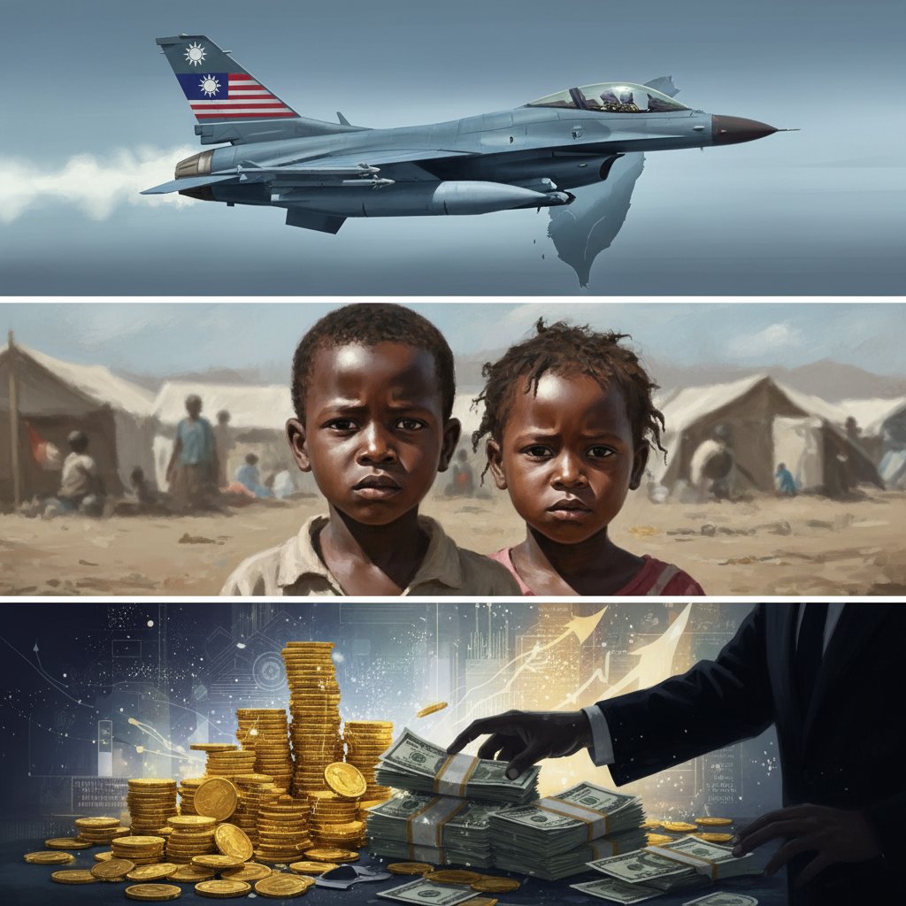 US Arms to Taiwan, Child Violence in DRC, Billionaire Wealth Surge