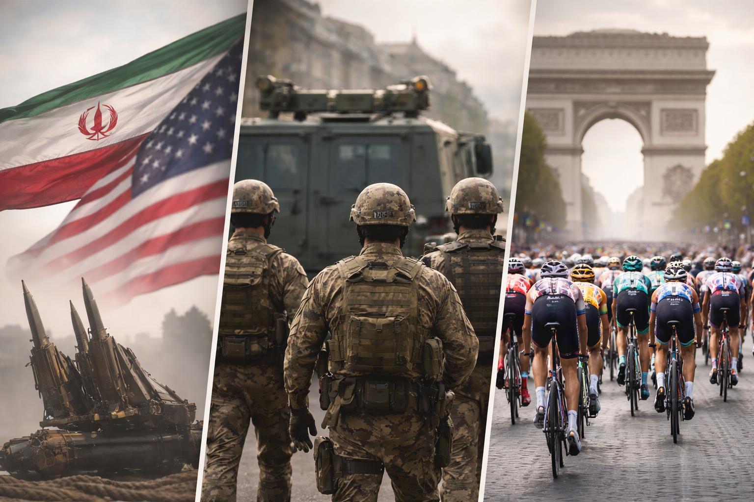 Iran Responds to US, Germany Boosts Civil Defense, Tour de France 2028