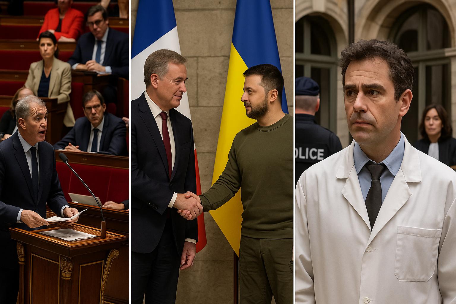 France's Budget Debates, Ukraine Diplomatic Efforts, Péchier Trial Continues