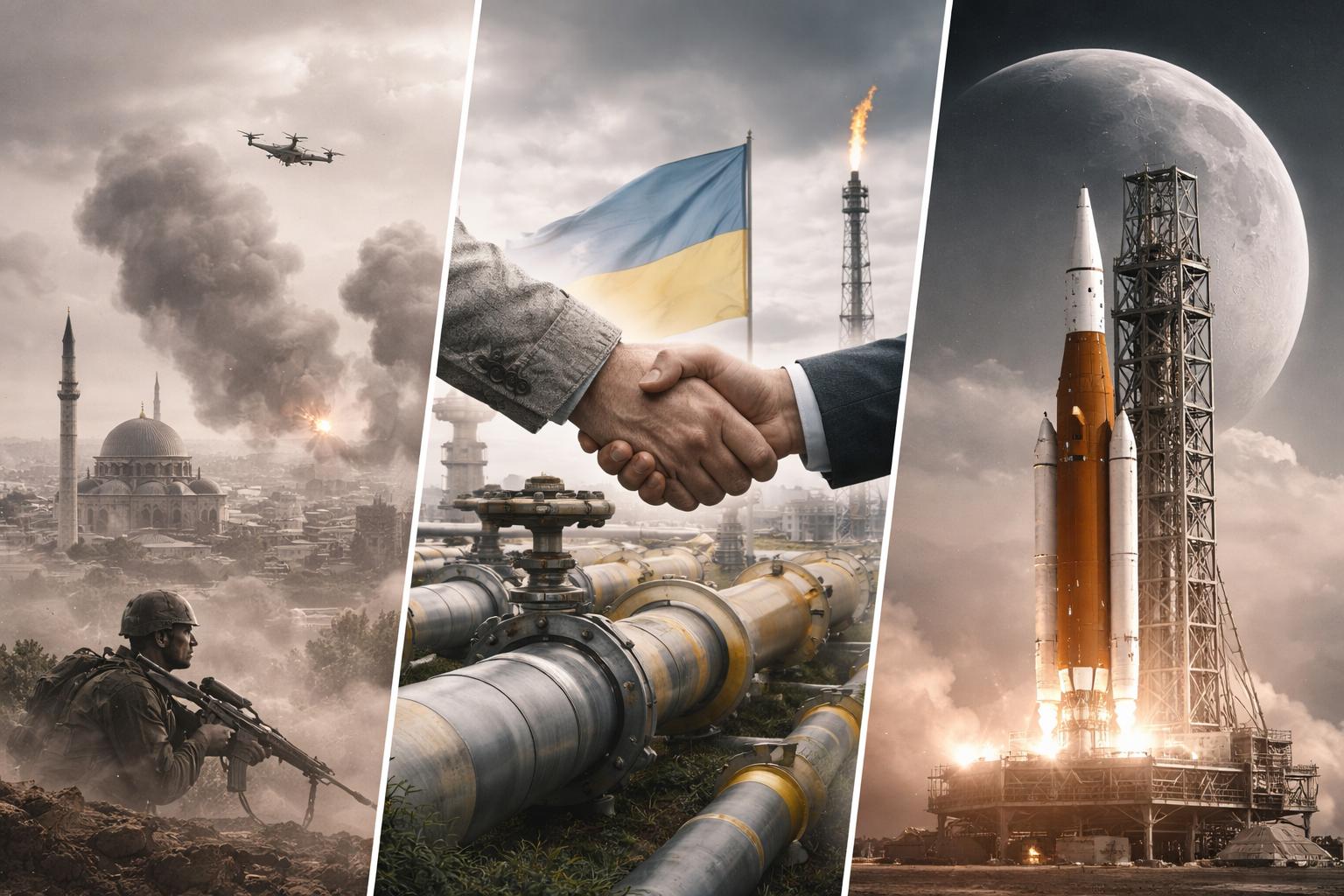 Middle East Tensions, Ukraine Energy Truce, Artemis Mission Record