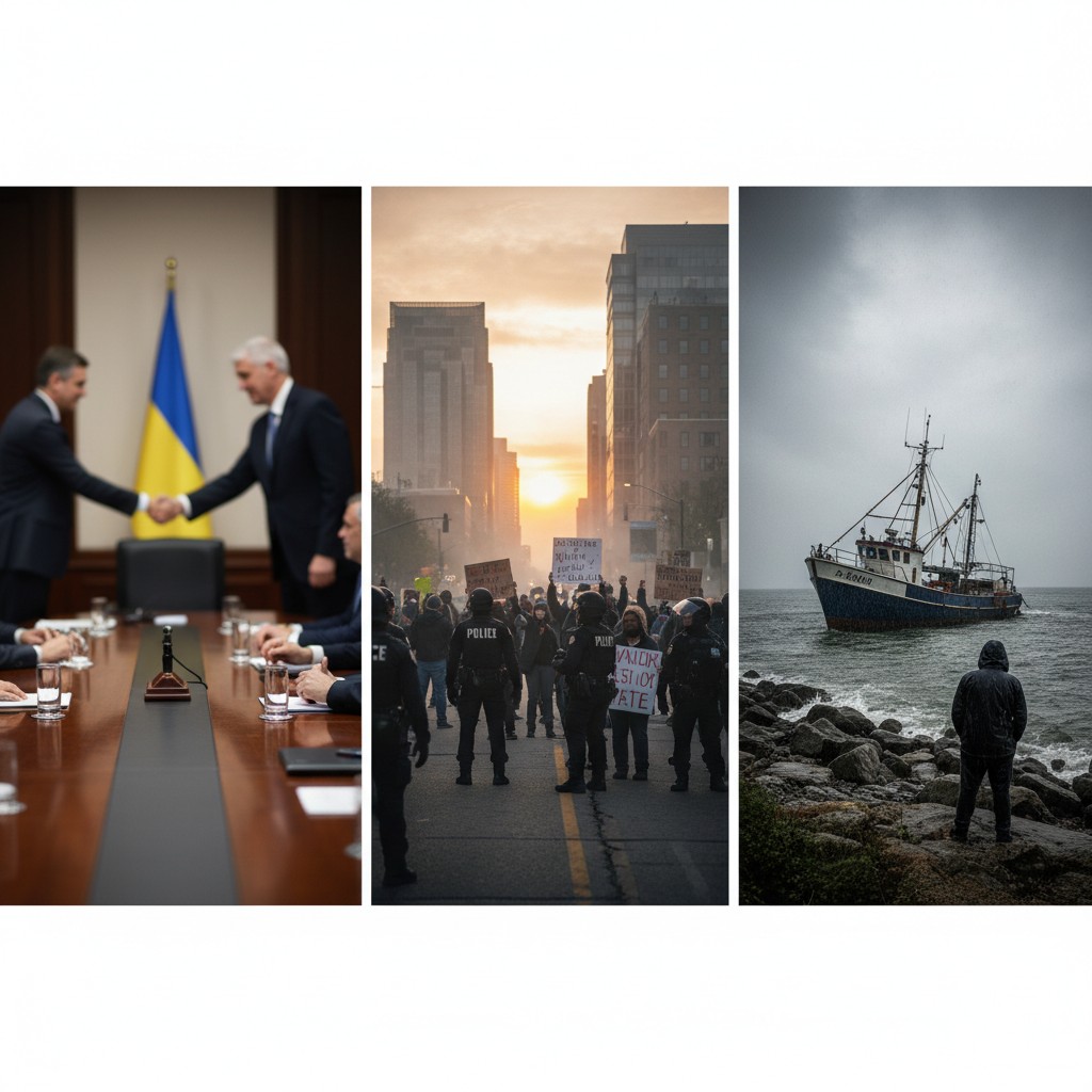 Ukraine Peace Talks, Minneapolis Tensions, Anguillara Tragedy